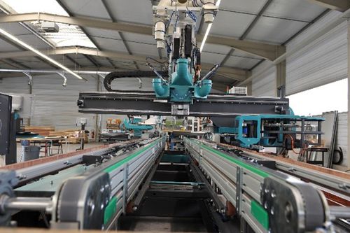 Centre d'usinage CNC 3 axes - Dubus Industrie - horizontal / pour le bois / de fraisage