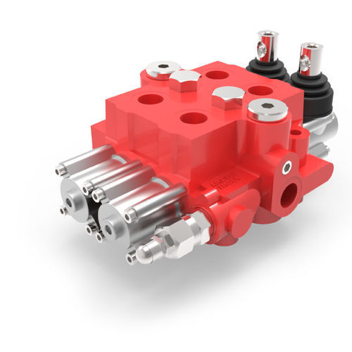 Distributeur hydraulique à tiroir - AMI 300 series - OLEODINAMICA AMI Srl - électrohydraulique / monobloc
