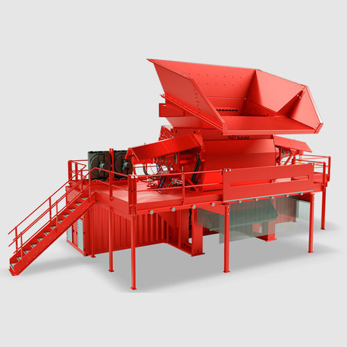 Déchiqueteur primaire - PREMAC HYDRO series - BANO RECYCLING SRL - à 1 arbre / métal / robuste