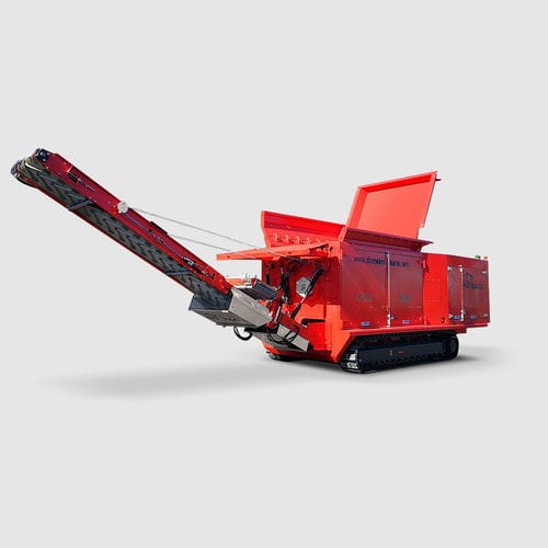 Machine à déchiqueter primaire - FURY series - BANO RECYCLING SRL - à 1 arbre / pour câbles / de déchets