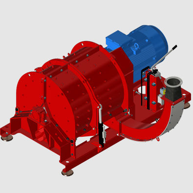 Pulvériseur pour métaux - TU series - BANO RECYCLING SRL - à rotor / horizontal / à grande vitesse