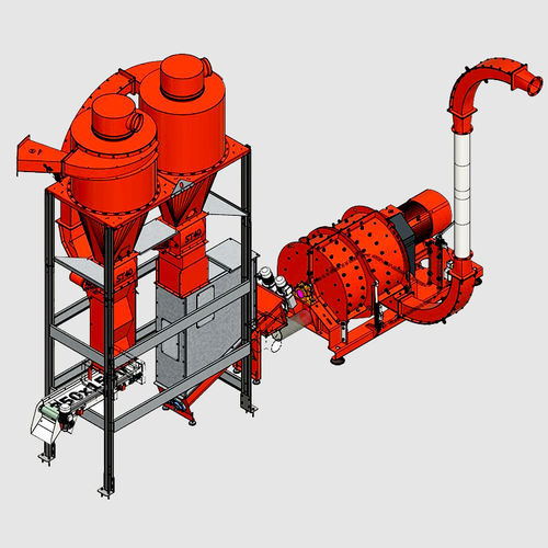 Séparateur de particules - ZIG-ZAG EV40 - BANO RECYCLING SRL - à cyclone / par décantation / pour tri sélectif