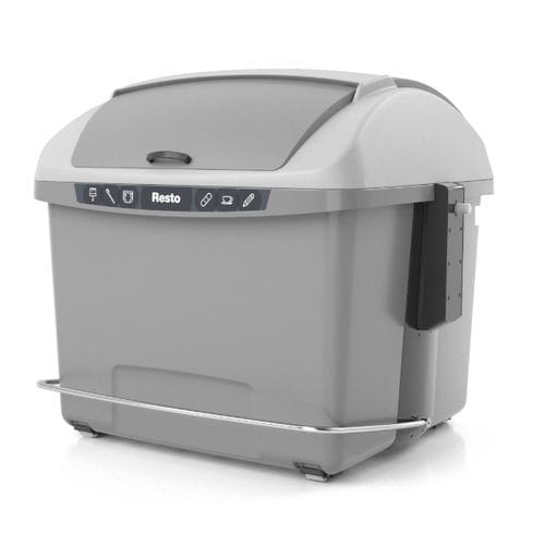 Conteneur à déchets en plastique - OVAL 3000 - CONTENUR SL - intelligent / à chargement latéral / pour déchets ménagers