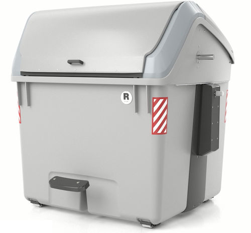 Conteneur à déchets en HDPE - C3200 F - CONTENUR SL - intelligent / à chargement latéral / de déchets organiques
