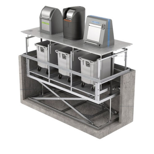 Conteneur à déchets en acier inoxydable - SCT series - CONTENUR SL - en HDPE / enterré / pour déchets urbains