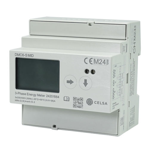 Compteur d'énergie électrique triphasé - DMC6-S MID - Celsa Messgeräte GmbH - sur rail DIN / RS-485 / Modbus