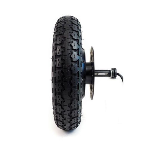 Moteur roue brushless - 006756 - OZO - DC / 48 V / central