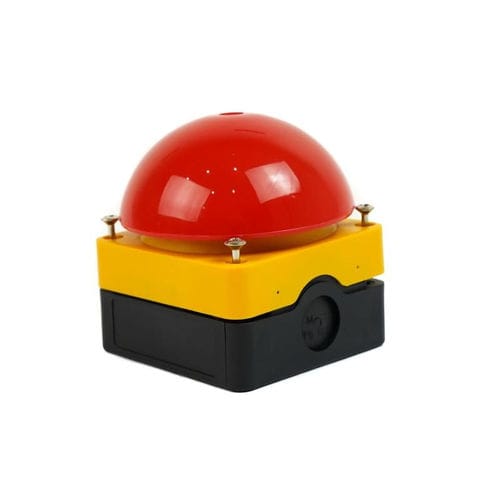 Bouton poussoir d'arrêt d'urgence - 001256 - OZO - à tête champignon / étanche à l'eau / IP67