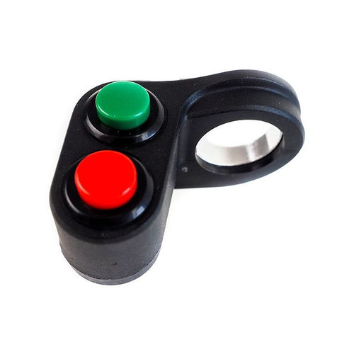 Bouton poussoir double - 000545 - OZO - tactile / industriel / 2 positions