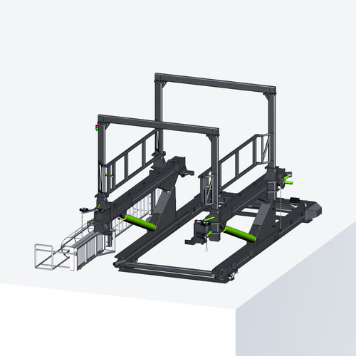 Système de chargement et déchargement pour conteneur - CT - SmartTEH - pour camion / de remorque / de sacs