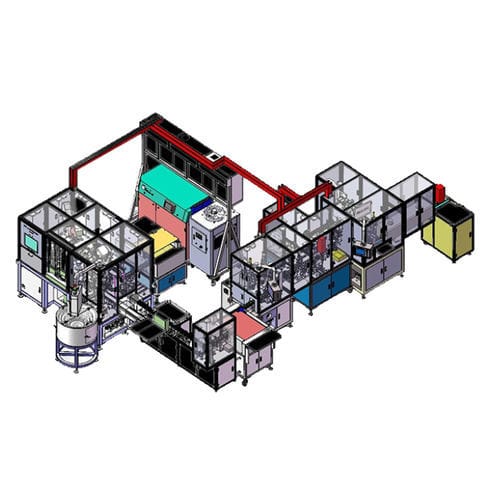 Machine de soudage pour condensateur - XCJ3500MJ - Shenzheng Xingchuangjia Technology Co.,Ltd. - laser / automatique / sur pieds
