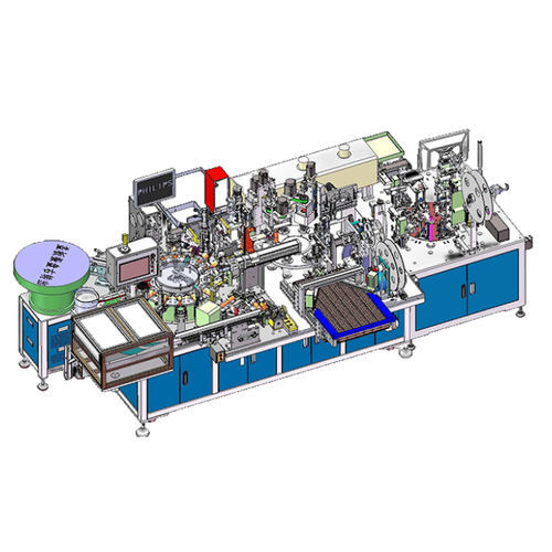 Ligne de production pour condensateur - XCJ4500 - Shenzheng Xingchuangjia Technology Co.,Ltd. - automatique / pour ligne d'assemblage