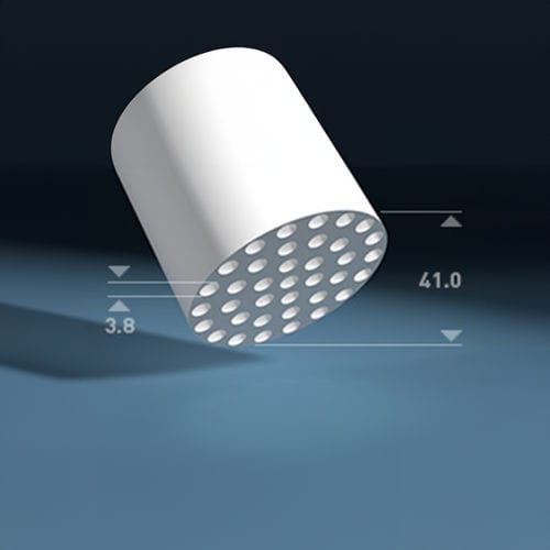 Élément filtrant en céramique - 19/3.3; 16/4; 37/3; 37/3.8; 61/4; 85/3.3; - atech innovations GmbH - de liquide / haute efficacité / à membrane