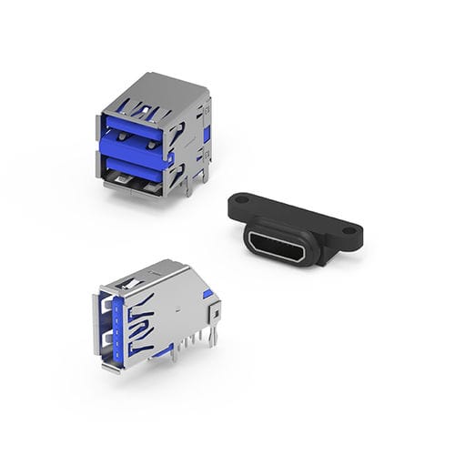 Connecteur USB - 209 Series - ATTEND Technology Inc. - de données / rectangulaire / prise