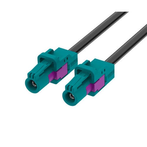 Harnais électrique mini FAKRA - FR-1J1J-100X03 - ATTEND Technology Inc. - coaxial / droit / simplex