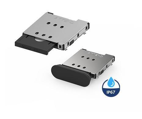 Connecteur nano SIM - 115U-A110 - ATTEND Technology Inc. - de données / PCB / Socket
