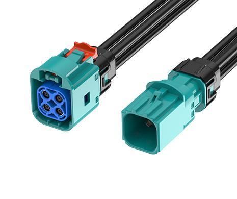 Harnais électrique RF - FR-1J1P-100Z05W - ATTEND Technology Inc. - mini FAKRA / étanche