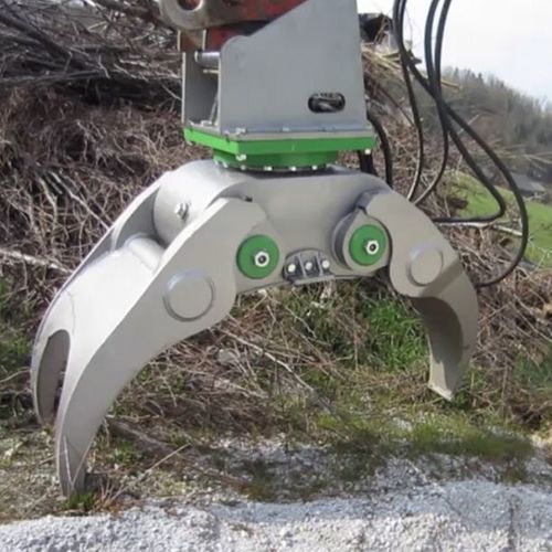 Grappin de tri - Modularis Drive - hydraulique / à bois / pour excavatrice
