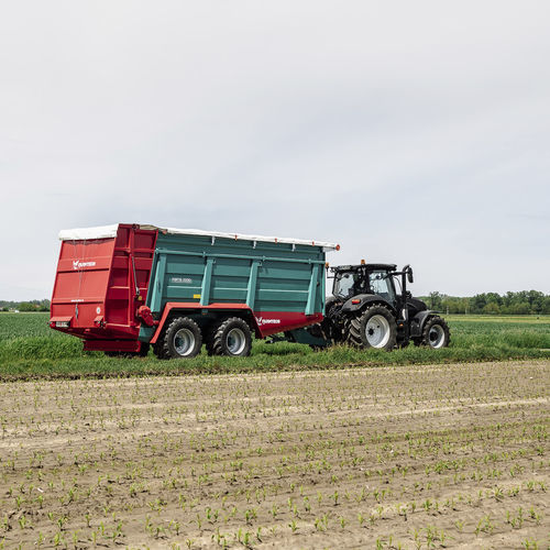 Remorque de profilés - Fortis 2200	 - Farmtech - tandem / hydraulique