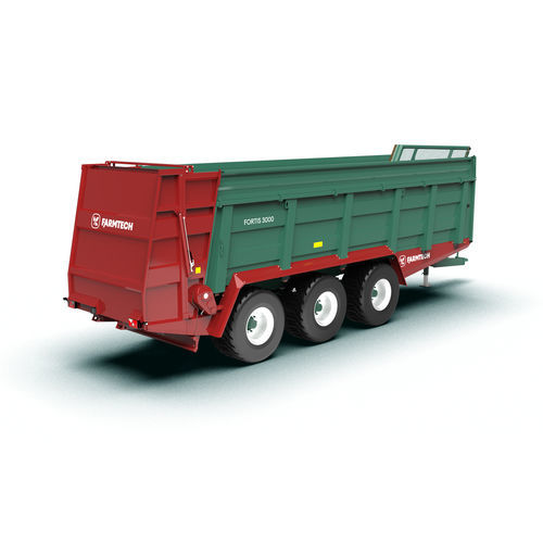 Remorque de profilés - Fortis 3000 - Farmtech - à 3 essieux / hydraulique