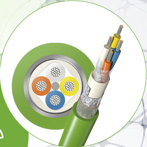 Câble électrique ProfiNet - FieldLink® - BizLink Robotic Solutions Germany GmbH - de données / isolé / 4 conducteurs