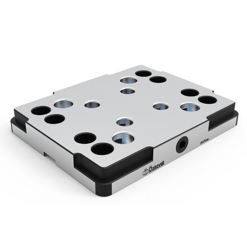 Unité de centrage et bridage au point zéro à plaques - ZTX series - Ozkayali Workholding and Spanntechnik - mécanique / en acier