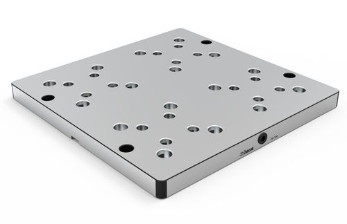 Unité de centrage et bridage au point zéro à plaques - ZTM5296 - Ozkayali Workholding and Spanntechnik - mécanique / en acier