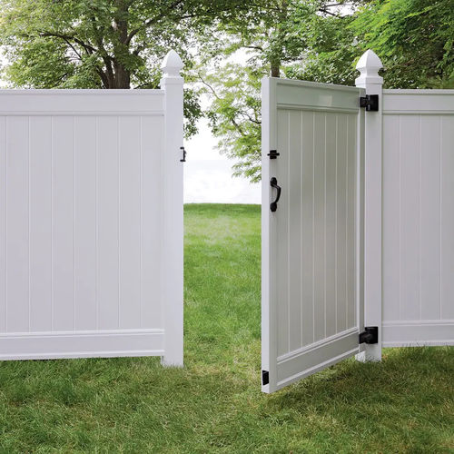 Portillon en PVC - FDR204001 - Fence Depot - en vinyle