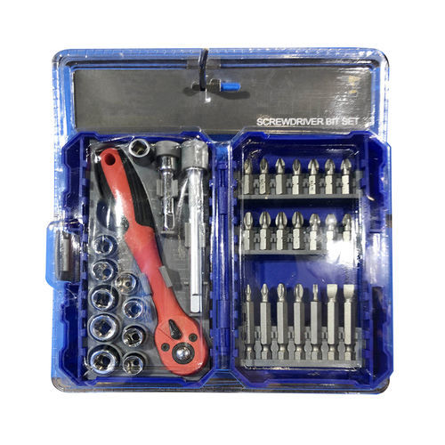 Jeu d'embouts de vissage pour vis à tête hexagonale - 34 series - Suqian ARES Tools Co., Ltd. - en plastique / pour usage intensif / magnétique