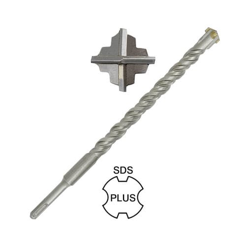Foret monobloc - 704020 series - Suqian ARES Tools Co., Ltd. - multiusage / pour marteau perforateur / à tige longue