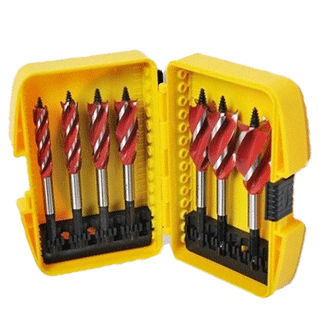 Jeu de forets monobloc - 8010200 series - Suqian ARES Tools Co., Ltd. - pour bois / pour le dépointage de points de soudure / à goujures hélicoïdales