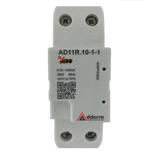 Compteur électrique monophasé - AD11R.10-1-1 - ADD Grup - sur rail DIN / 50 Hz / prépayé