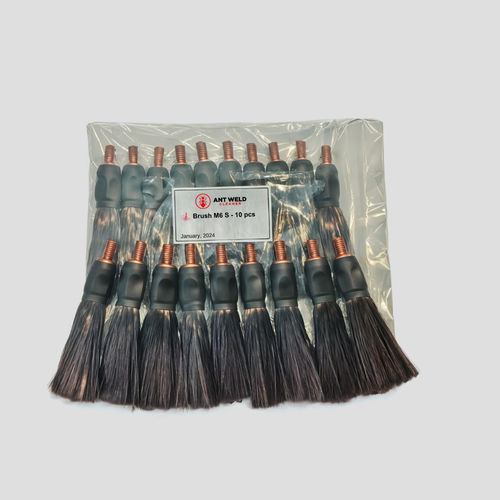 Brosse pinceau - AWCB M6 S - Ant Weld Cleaner - de nettoyage / en fibre de carbone
