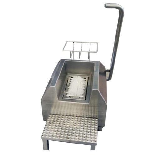 Lave-semelle automatique - JOSE BERNAD, S.L. - avec une brosse