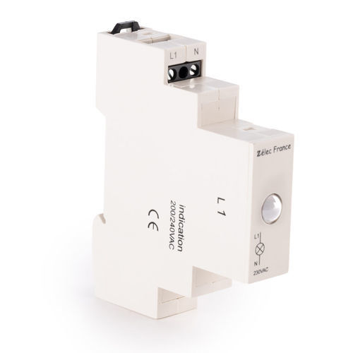 Voyant permanent - VLM230ACW - ZELEC - à LED / sur rail DIN / IEC
