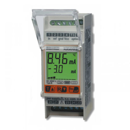 Relais de protection de fuite à la terre -  X35DB34DCR102 - ZELEC - AC / sur rail DIN / IEC