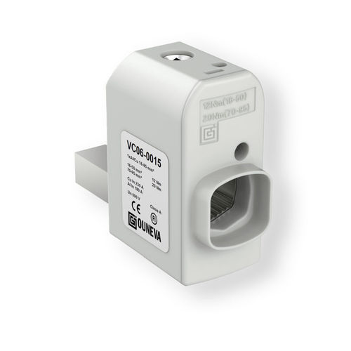 Bloc de jonction unipolaire - VC06-0015 - ZELEC - enfichable / à connexion à vis / standard