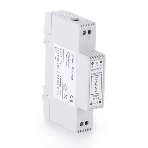 Alimentation électrique à découpage - AS1M2415 - ZELEC - sur rail DIN / AC/DC / stabilisée