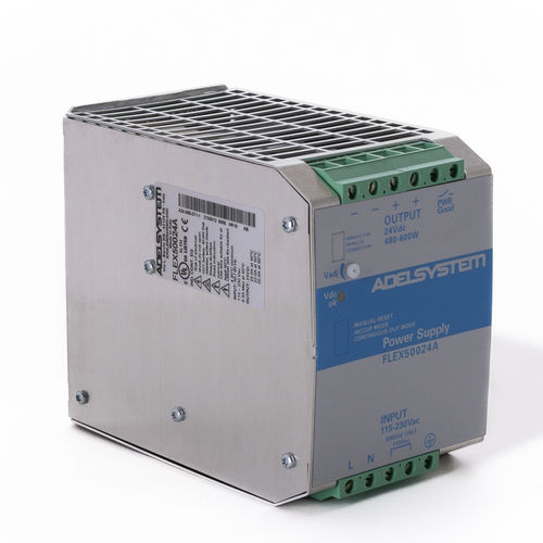 Alimentation électrique stabilisée - FLEX50024A - ZELEC - sur rail DIN / AC/DC / monophasée