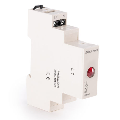 Voyant permanent - VLM230ACR - ZELEC - à LED / sur rail DIN / IEC