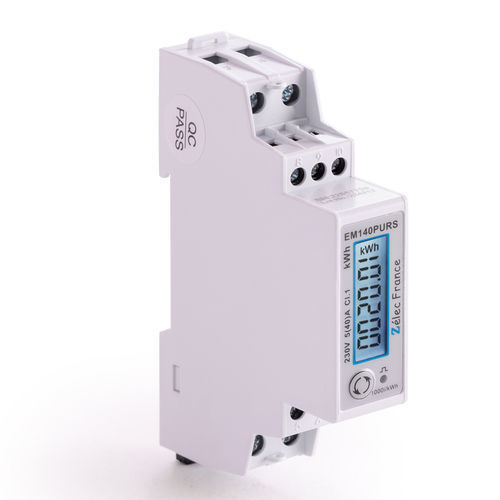 Compteur d'énergie électrique triphasé - EM140PURS - ZELEC - monophasé / sur rail DIN / RS-485