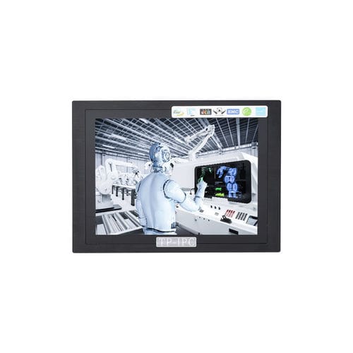 Moniteur TFT-LCD - IDP-0800S series - TP-IPC - à technologie capacitive projetée / à écran tactile résistif à 5 fils / industriel