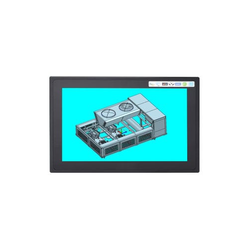 Moniteur TFT-LCD - IDP-1210W series - TP-IPC - à technologie capacitive projetée / à écran tactile résistif à 5 fils / 12.1"