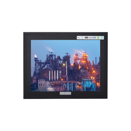 Panel PC LCD - IPPC-104V2-4L6C-12S series - TP-IPC - TFT LCD / à écran tactile résistif à 5 fils / 12"