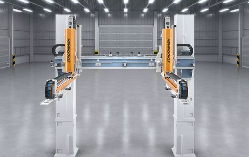 Système de manutention d'alimentation - SFT series - Strothmann Machines & Handling GmbH - modulaire / vertical / magnétique
