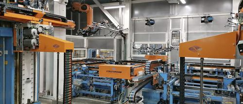 Ligne de presses de production - Strothmann Machines & Handling GmbH - pour l'industrie automobile / pour outillage / automatique