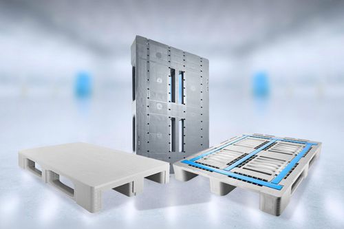 Palette en plastique - PalKu - SW-Paratus GmbH - Euro / EPAL / pour applications pharmaceutiques