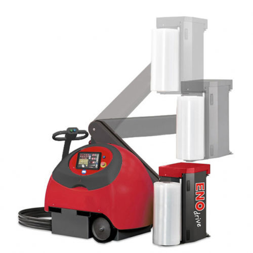 Banderoleuse mobile - ENO®DRIVE - m+b verpackungstechnik GmbH ENOfilms - verticale / semi-automatique / industrielle
