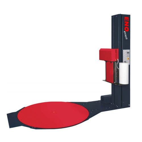 Banderoleuse à plateau tournant - ENO®EVEN - m+b verpackungstechnik GmbH ENOfilms - semi-automatique / industrielle / à film étirable