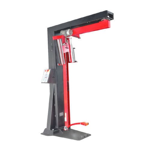 Banderoleuse à bras tournant - ENO®roundeasy - m+b verpackungstechnik GmbH ENOfilms - semi-automatique / pour applications industrielles / à film étirable